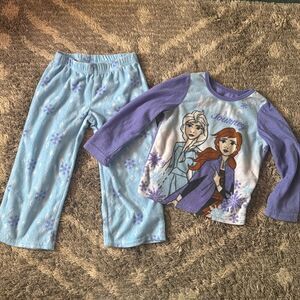 Disney’s Frozen Toddler Pajamas Set Size XS 4